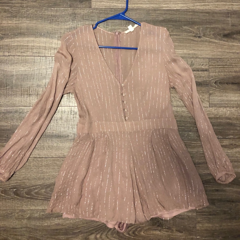 Mauve Romper